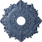 Ekena Millwork Riley Ceiling Medallion (Fits Canopies up to 4 5/8"), 18"OD x 3 1/2"ID x 1 1/2"P, Americana Crackle CM18RLAMC - alternate 1